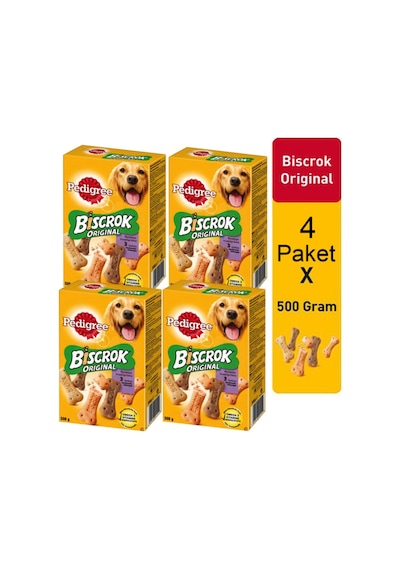 Pedigree Biscrok Köpek Ödül Bisküvi 4 x 500 G