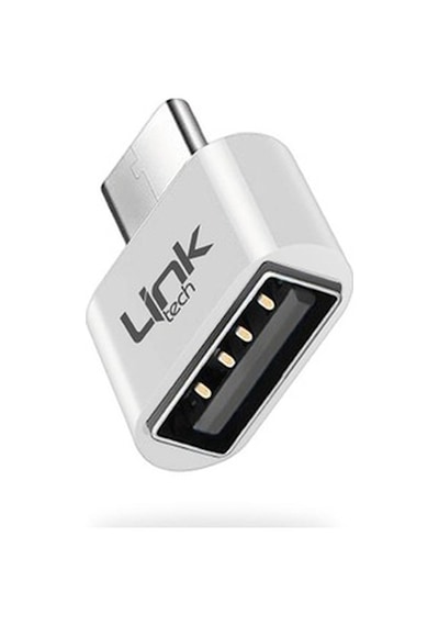 Linktech O192 Usb - Type-C Dönüştürücü Otg Metal Adaptör