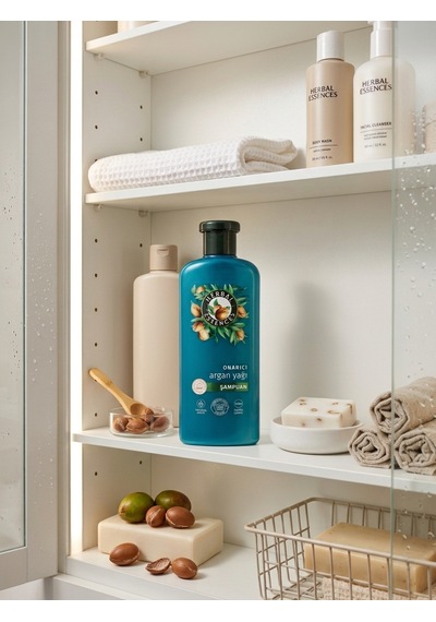 Saçlarınız İçin Sıvı Altın Mucizesi: Argan Yağlı Onarıcı Bakım Herbal Essences Onarıcı Argan Yağı Şampuanı 250 Ml Tüm Saçlar