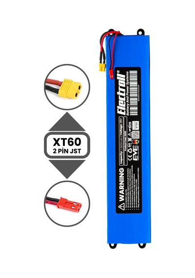 Electroll Pro Uyumlu Batarya Standart Kapasite 36v 7800mah Elektrikli Scooter Bataryası Çok Renkli