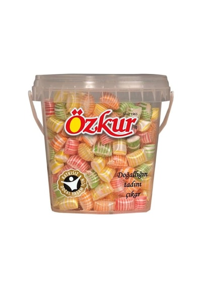 Özkur Mini Çizgili Akide Şeker 200 G