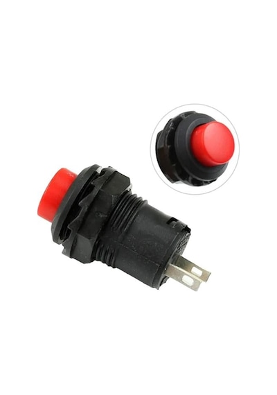 Powermaster Ic-185 D 12 Mm Kalıcılı 2 Pin Plastik Buton