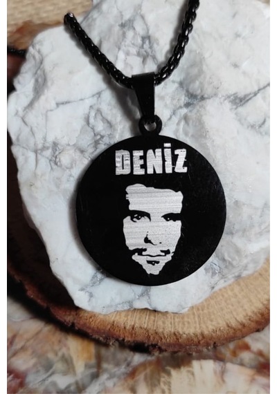 Deniz Gezmiş Çelik Kolye Erkek Kadın 553293180 Çelik