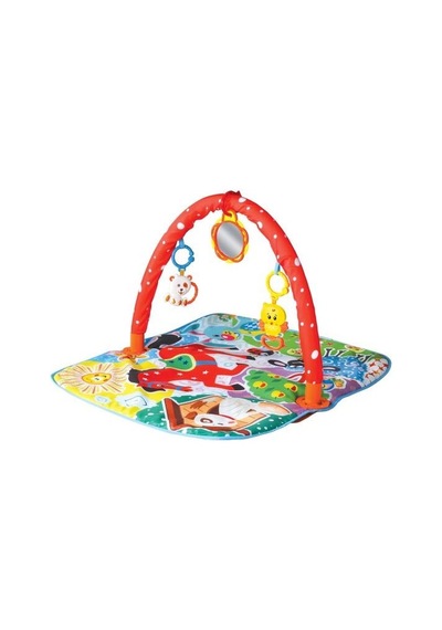 Furkan Toys Babies Neşeli Çiftlik Oyun Halısı 68X78 Fr58451