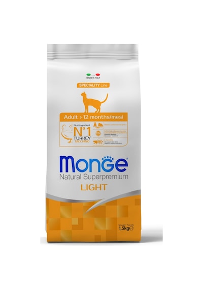 Monge Adult Light Hindili Yetişkin Diyet Kedi Maması 1,5 Kg