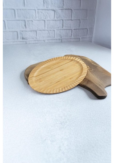 Bambum Crumble - Oval Tabak Büyük