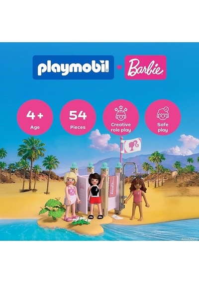 Playmobil X Barbie Beach Dress Up 72124