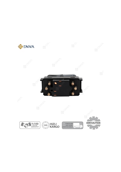 Mercedes W124 Kasa Sol Arka Cam Açma Düğmesi Anahtarı