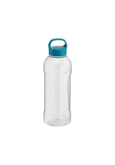 Quechua 0,8 L Şeffaf Outdoor Matara Ecozen Hafif Dayanıklı Kamp, Yürüyüş Ve Günlük Su Şişesi
