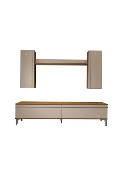 Decoraktiv Eko 7 Mdf Std Silver Tv Ünitesi Tv Sehpası Pera - Beyaz