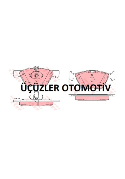 Ön Fren Balatası Mercedes 210 0044200720 0024204520