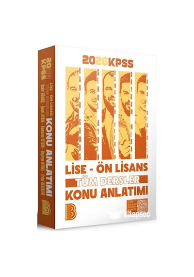 2026 Kpss Lise Önlisans Tüm Dersler Konu Anlatım Benim Hocam
