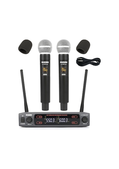 Lastvoice Lv-502ee Uhf Dijital 2x24 Kanal Çiftli El Telsiz Kablos