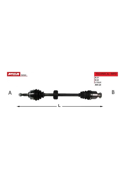 Mga 70701 On Aks Sag 7700110482 8200624049