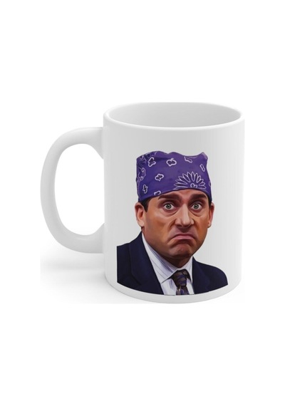 Beyaz The Office Tv Series Prison Mike Baskılı Kupa Bardak