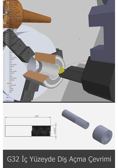 Cnc Torna ve Torna Makro Video Ders Eğitim Seti
