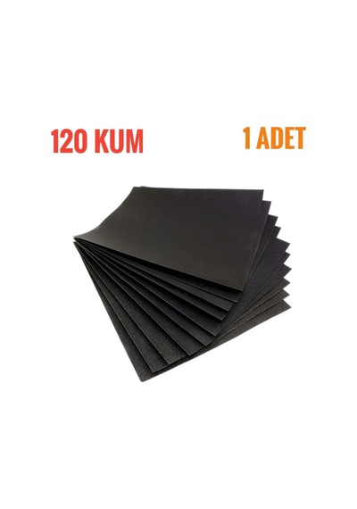 Kağit Su Zimparasi 120 Kum 1 Adet