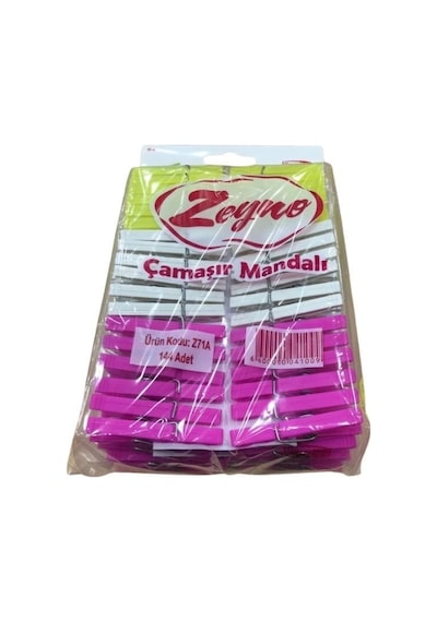 Çamaşır Mandalı Renkli