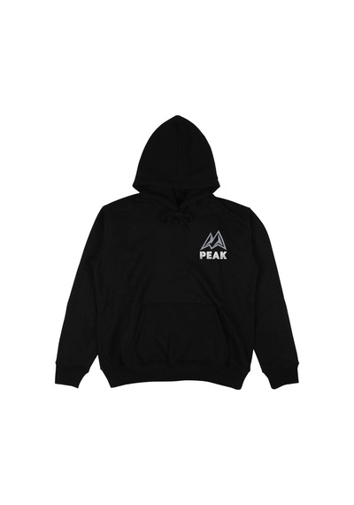 Startmore Adrift Peak Peace Siyah Oversize Unisex Kapüşonlu Sweatshirt Hoodie Siyah