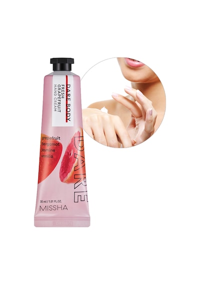 Missha Dare Body Hand Cream Çarpıcı Kokulu Nemlendirme Etkili El Bakım Kremi - Fresh Grapefruit