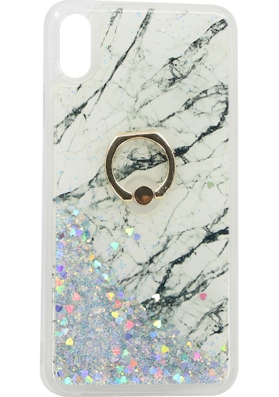 Nettech Apple Uyumlu  iPhone Xs Max Mermer Desenli Arka Koruma
