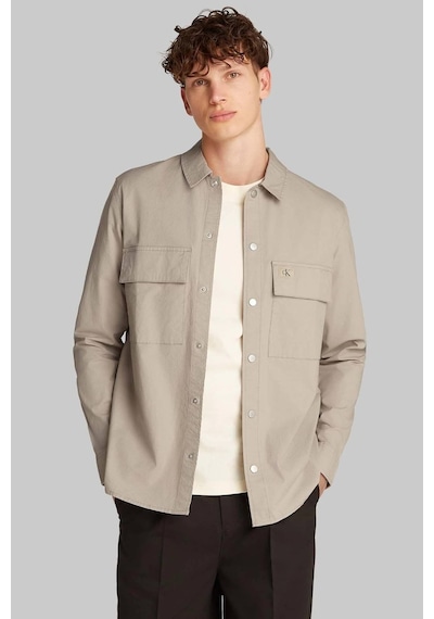 Calvin Klein Erkek Gömlek-j30j327584 Gri