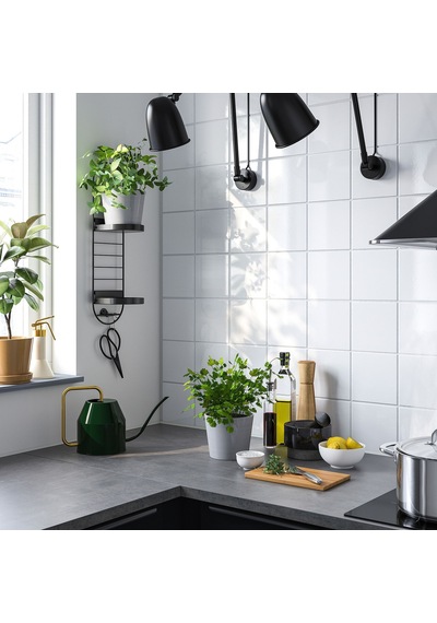Ikea Skuggröna Çiçeklik 54 Cm Siyah