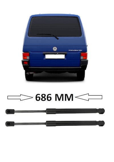Volkswagen Transporter T4 1991-2003 Uyumlu Sağ + Sol Takım Bagaj Amortisörü 2 Adet 686mm 7d0829331 Bagaj Amortisörü Volkswagen Transporter T4 1991-2003 Uyumlu Sağ + Sol Takım Bagaj Amortisörü 2 Adet 686mm 7d0829331 Bagaj Amortisörü