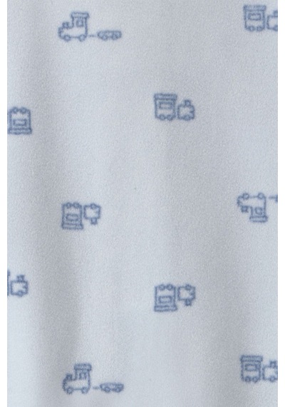 Carter's Erkek Bebek Polar Fermuarlı Patikli Tulum Mavi 1w112410