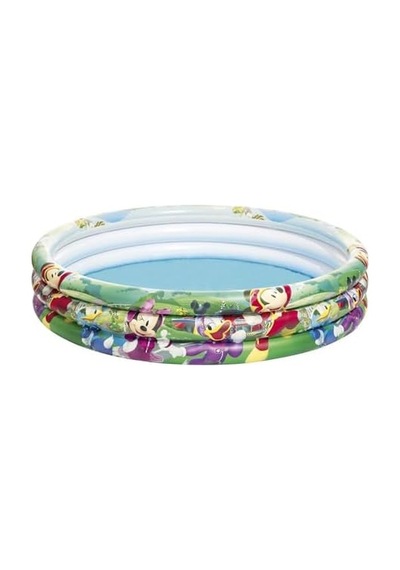Mickey Mouse 48" X H10"/1.22m X H25cm 3-ring Pool 1 Parça