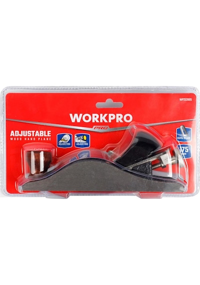 Workpro Wp252005 175mm Avuç İçi Profesyonel Marangoz Ahşap Rendesi