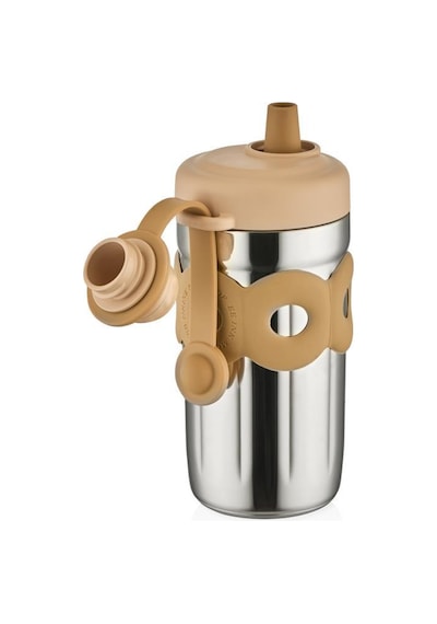 Shotay Donat Çelik Matara Çocuk 500ml Çelik Bej Çelik
