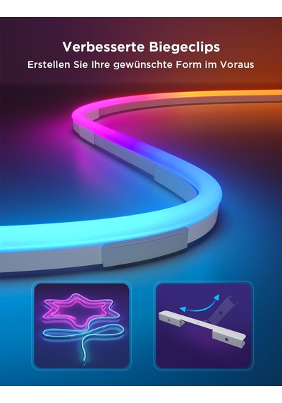 Govee Neon Halat Işık 2, Rgbıc Neon Led Şerit 5m, Şekil Haritalamalı, Dıy Tasarımı, Smartthings İle Uyumlu, Matter, Alexa Ve Google Assistant, Oyun Odası Duvar Dekorasyonu İçin, Siyah Govee Neon Halat Işık 2, Rgbıc Neon Led Şerit 5m, Şekil Haritalamalı, Dıy Tasarımı, Smartthings İle Uyumlu, Matter, Alexa Ve Google Assistant, Oyun Odası Duvar Dekorasyonu İçin, Siyah