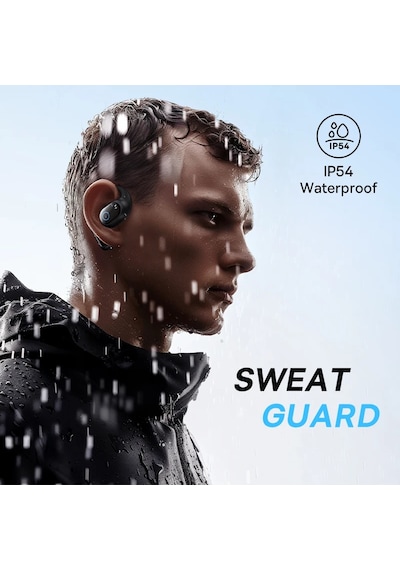 Baseus Eli 10i Fit Açık Kulak Kulaklık Kulak Kancası Kablosuz Bluetooth 5.4 White