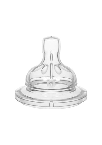 Wee Baby Silikon Biberon Emziği Geniş Ağızlı No:1 (Askılı) (Wee 8
