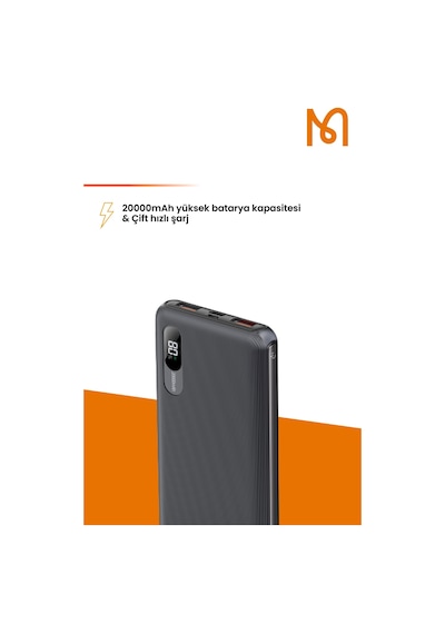 Mcdodo MC-4351 20000 Mah Çift Usb Çıkışlı Powerbank