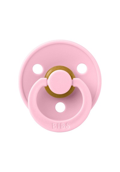 Bibs Colour Single Latex Baby Pink Emzik Size2 Pembe