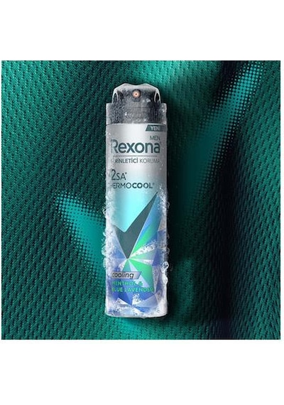 Rexona Men Thermocool Erkek Sprey Deodorant Menthol & Blue Lavender 150 Ml