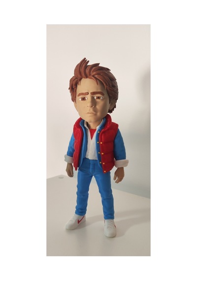 Geleceğe Dönüş Marty Mcfly Figür 20 Cm