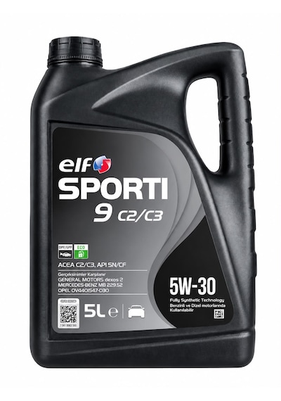 Elf Sportı 9 5W-30 Dexos 2 Motor Yağı