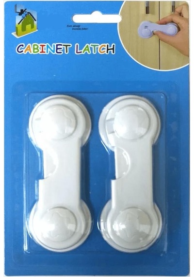 Çocuk Pencere Ve Dolap Kilidi 2 Li Paket
