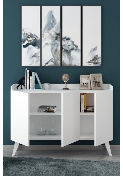 ARİANE WHITE ÇOK AMAÇLI KONSOL