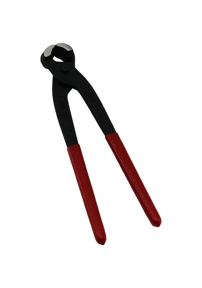 8 İnç 200mm Siyah Kerpeten Silikon Kılıflı Sap Bx40