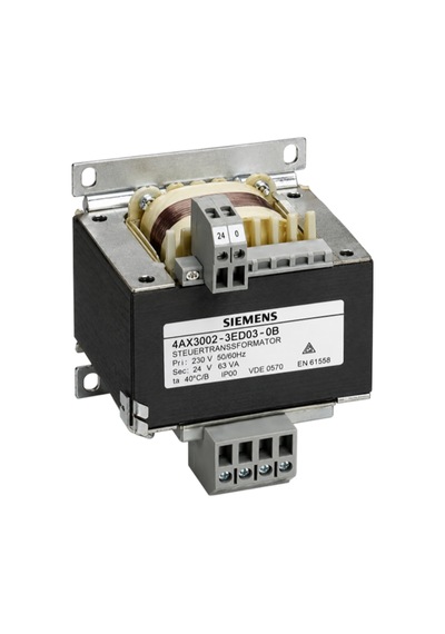 Siemens 4ax3002-3ed03-0b - 400vac / 230vac 250va Kumanda Trafosu