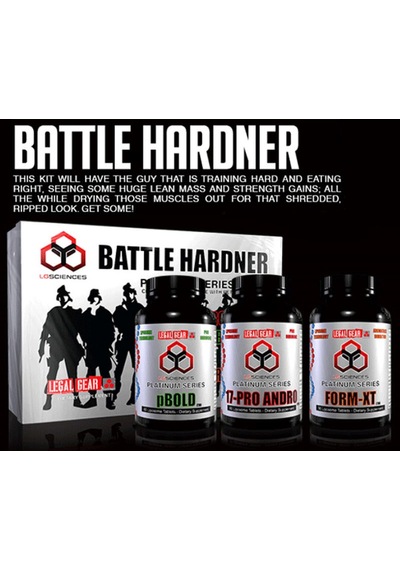 Lg Sciences Battle Hardener Kit Bold+andro+formkit Resveratrol 6