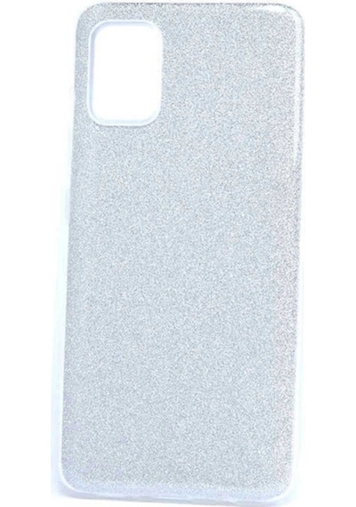 Samsung Uyumlu Galaxy A71 Kılıf Zore Shining Silikon Gri