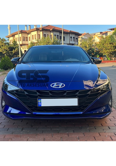 Hyundai Elantra Sinyalli Batman Yarasa Ayna Kapağı Piano Black 2021 Sonrası