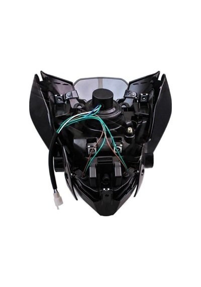 Bajaj Pulsar Ns150 Ns200 Ön Far Grenajlı Led Ve Siperlik Camlı Tam Uyumlu Premium Kalite 1 ADET