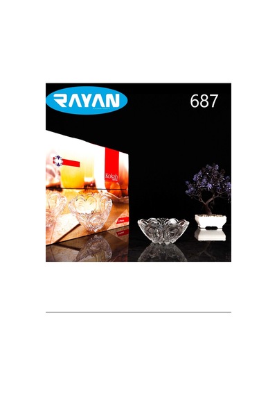 Küçük 6'lı Kase Royaleks-81479 Renkli