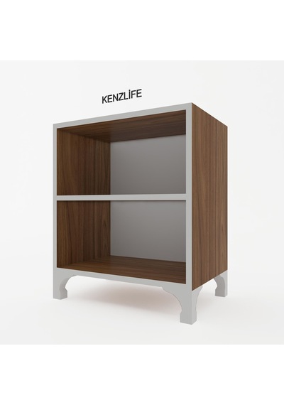 Kenzlife Kitaplık Tuğçe 048x060x020 Cvz Ayaklı Mutfak Dolabı Bany
